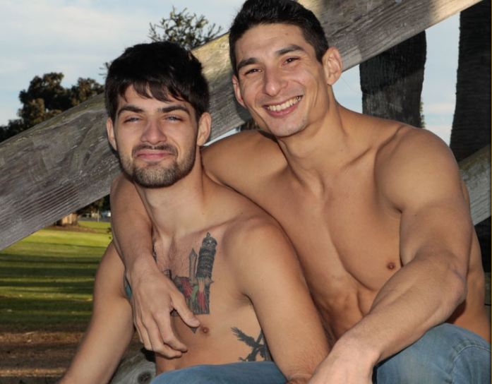 デカマラ ゲイセックス　Sean Codyから帰ってきたJim Nasty がモンスター巨根のイケメンLeeroy Jones にドリル堀りされる